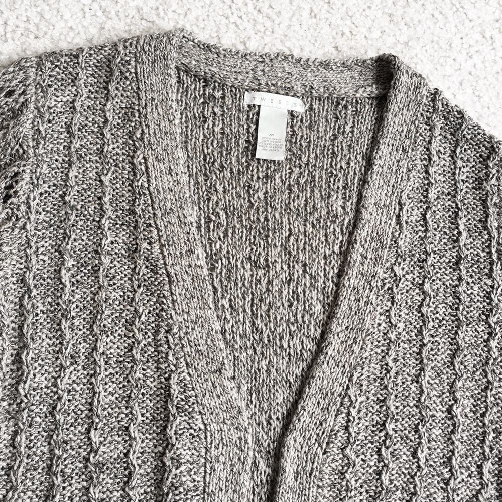 Neutral Open Cardigan - Picture 3 of 3